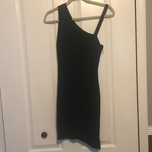 Marciano Black Bandage Dress